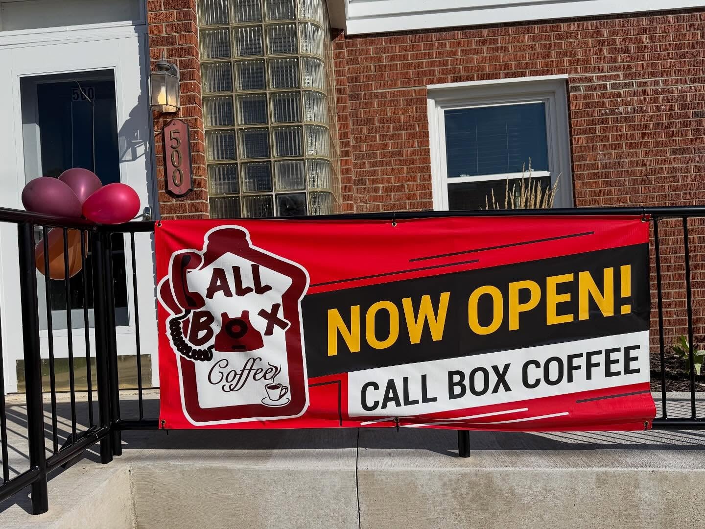 Call Box Coffee - Hero Image